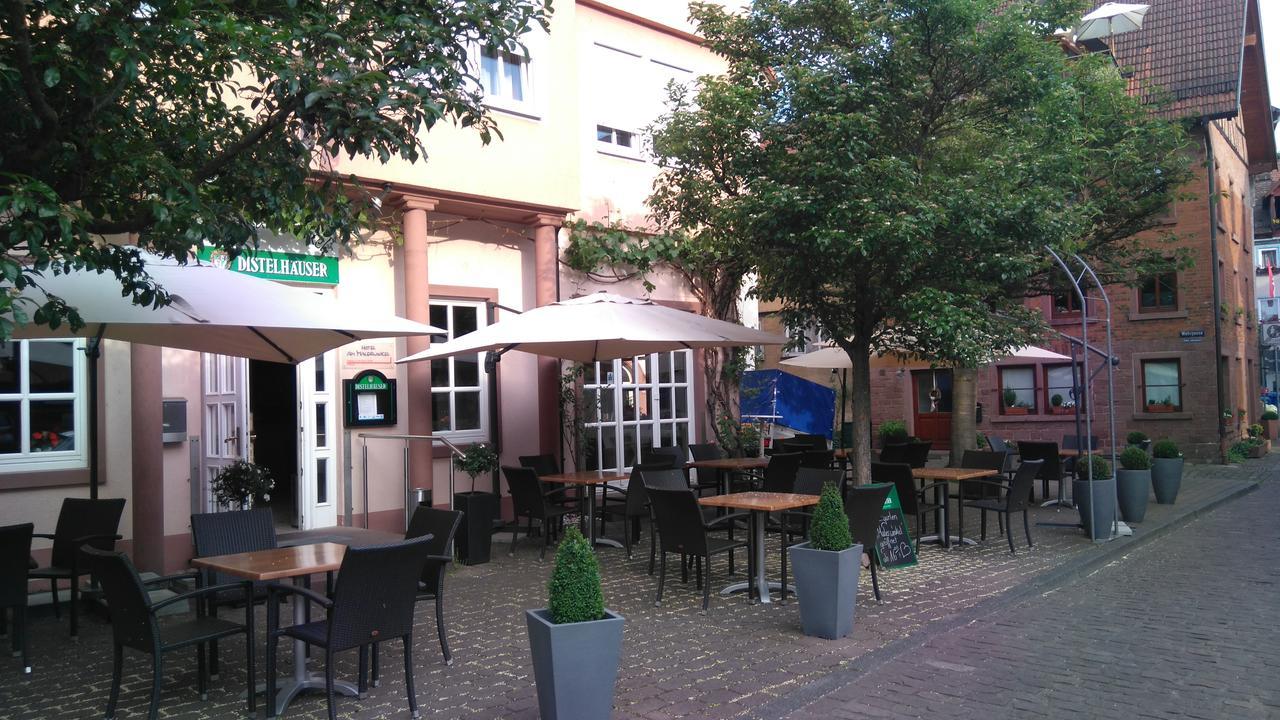 Hotel Loewensteiner Hof Haus Am Neuplatz Wertheim Extérieur photo